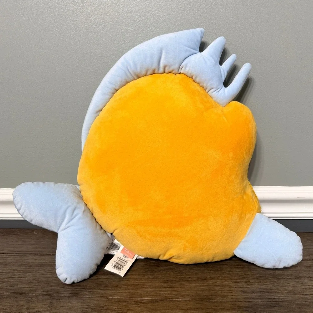 Target Pillowfort‎ Disney The Little Mermaid's Flounder Decorative Pillow